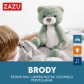 Trener Snu i Szumiąca Przytulanka Miś BRODY Blue ZAZU 002