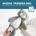 Trener Snu i Szumiąca Przytulanka Miś BRODY Blue ZAZU 011