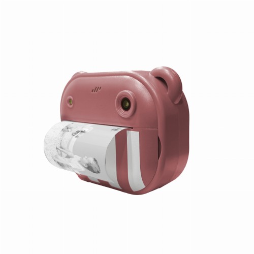 Aparat Cyfrowy dla Dzieci z Drukarką Pink ZAZU Fun 001