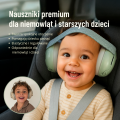Słuchawki wygłuszające dla dzieci i niemowląt, beżowe ZAZU Fun