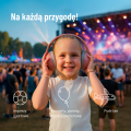Słuchawki wygłuszające dla dzieci i niemowląt, beżowe ZAZU Fun