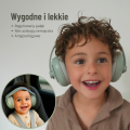 Słuchawki wygłuszające dla dzieci i niemowląt, zielone ZAZU Fun