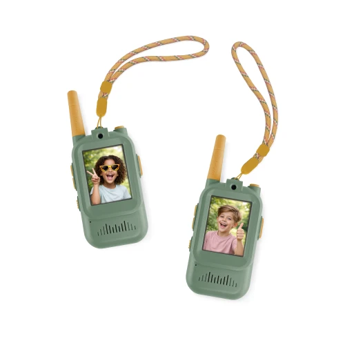 ZAZU Fun Video Walkie Talkie Green 001