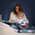 Zazu LOU Lampka Nocna Dla Dzieci LED Z Czujnikiem Dźwięku Blue