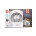 Zazu LOU  Lampka Nocna Dla Dzieci LED Z Czujnikiem Dźwięku Grey