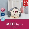 Zazu HARRY Lampka Projektor Gwiazd Dla Dzieci 