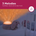 Zazu RUBY Lampka Projektor Gwiazd Dla Dzieci Królik