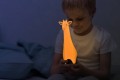 Zazu GINA Lampka nocna dla dzieci z Latarką Grey