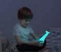 Zazu GINA Lampka nocna dla dzieci z Latarką Grey